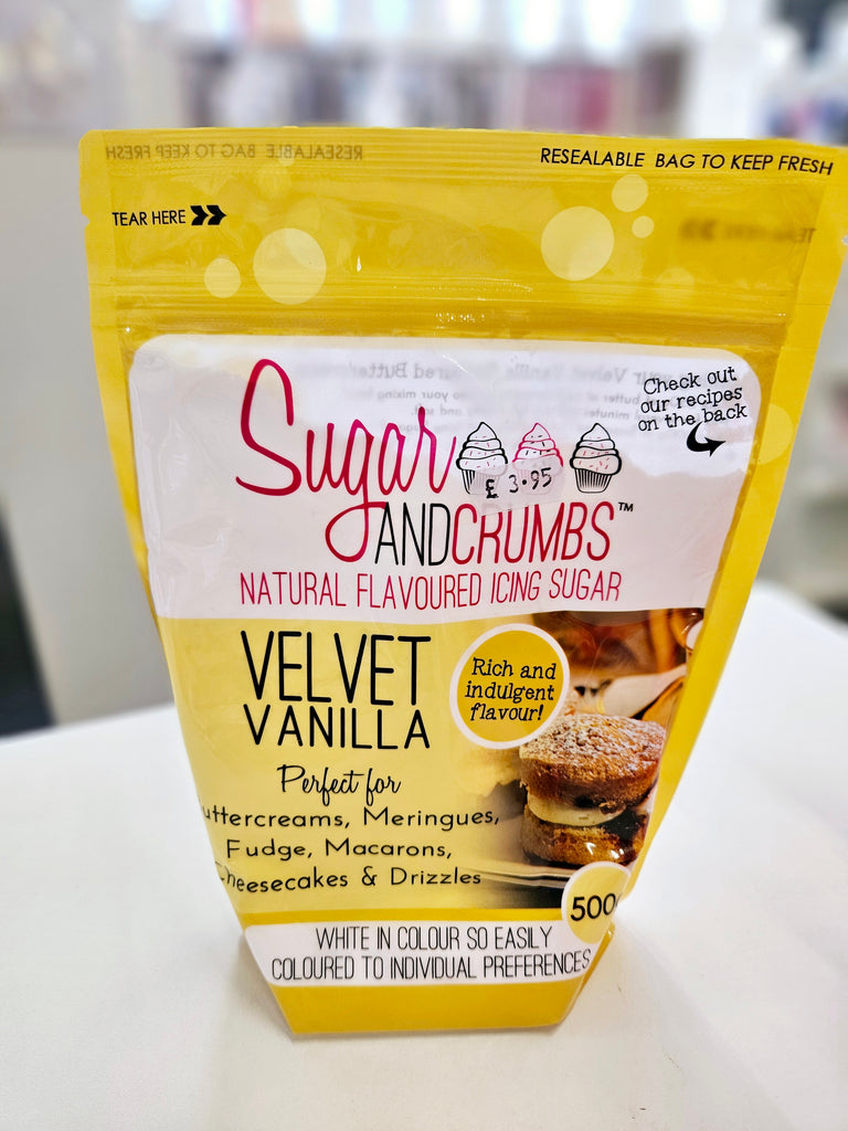Flavoured Icing Sugar by Sugar & Crumbs – Cloud Nine Cake Centre