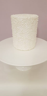 DUMMY Cake ‘CONFETTI’ style   - Polystyrene covered with sugarpaste and semi decorated. **3 WEEKS REQUIRED FOR POSTAGE**