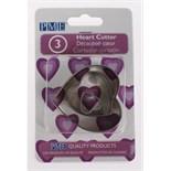 Hearts Cutter set of 3 from PME