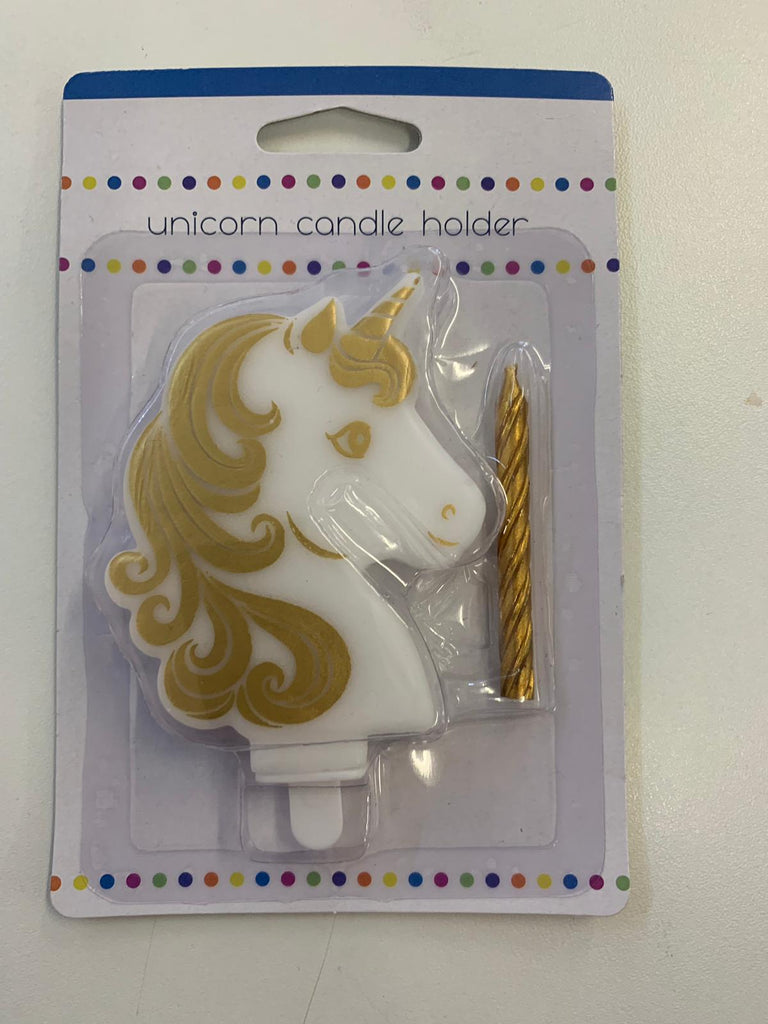 Unicorn Candle Holder Cloud Nine Cake Centre