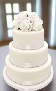 Wedding Cake Kit 'Diamonds' - (Includes the cake)