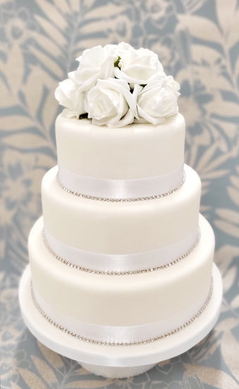 Wedding Cake Kit 'Diamonds' - (Includes the cake)