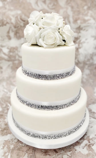 Wedding Cake Kit - Champagne (Includes the cake)