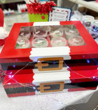 Santa Cupcake Box (12 hole)