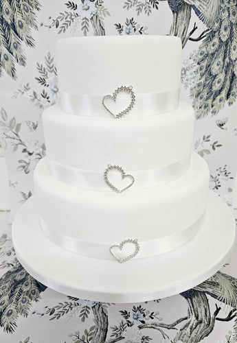 Wedding Cake Kit 'Romance' - (Includes the cake)