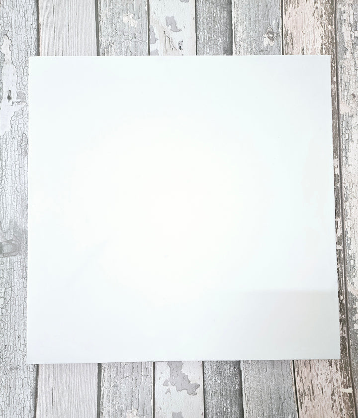 Plain Undecorated Iced VANILLA Sponge Cake Base
