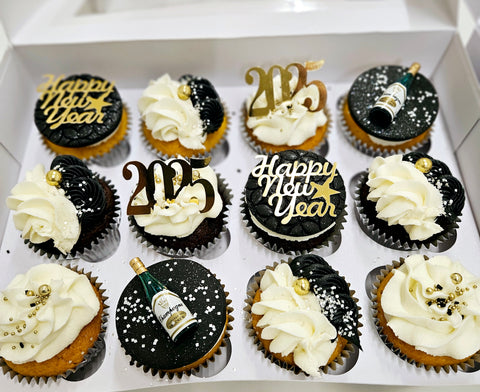 New Year Cupcakes (COLLECTION ONLY)