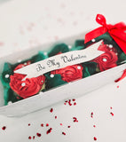 Valentines Cupcakes - A Dozen Red Roses (collect G33 4DB)