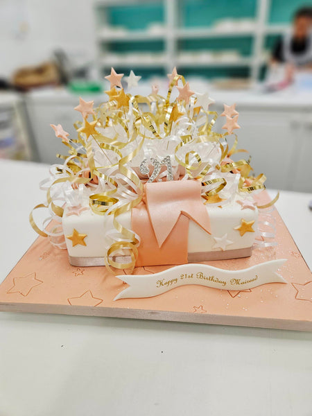 Parcel Burst Cake