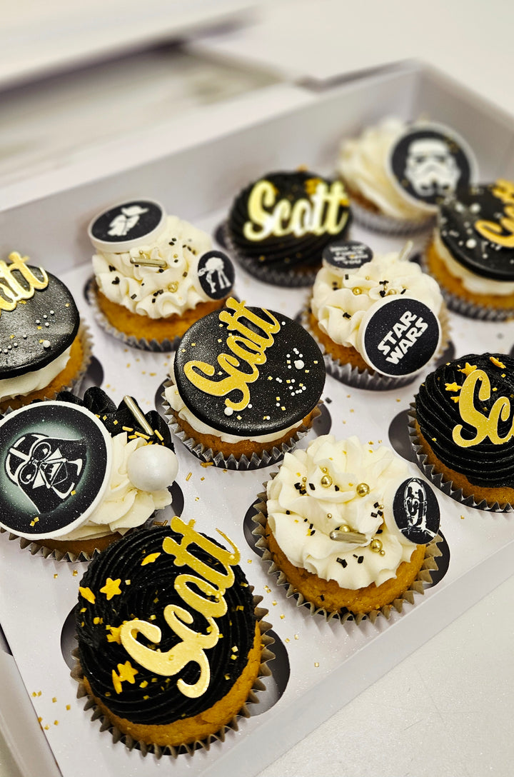 Fully Decorated Cupcakes (Minimum of 12) ANY THEME/COLOUR