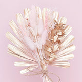 Dried Sun/Shell Palm Bouquet - The Baked Studio