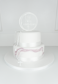 Communion Cake Kit 'Marble' (including the cakes)