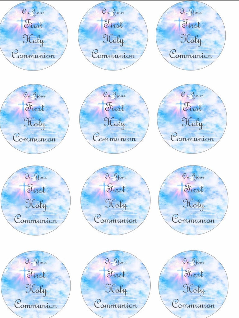 A4 Size Edible Print - Communion – Cloud Nine Cake Centre