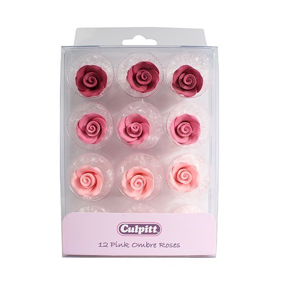 12 Sugar Roses 20mm - Culpitt