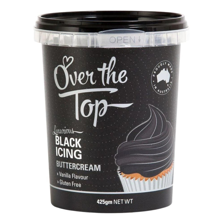 Coloured Buttercream Icing - Over the Top