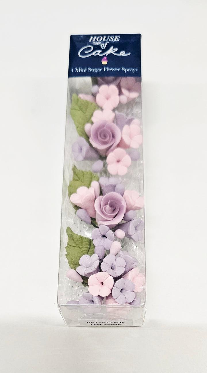 House of Cake 4 Mini Sugar Flower Sprays
