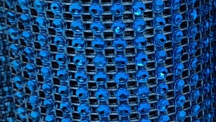 Diamante Effect Mesh Banding (Diamante ribbon)