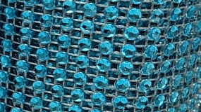 Diamante Effect Mesh Banding (Diamante ribbon)