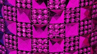 Diamante Effect Mesh Banding (Diamante ribbon)