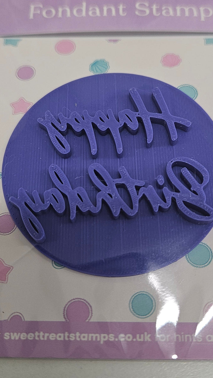 Sweet Treat Stamp - Happy Birthday