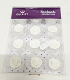 12 Sugar Roses 20mm - Culpitt