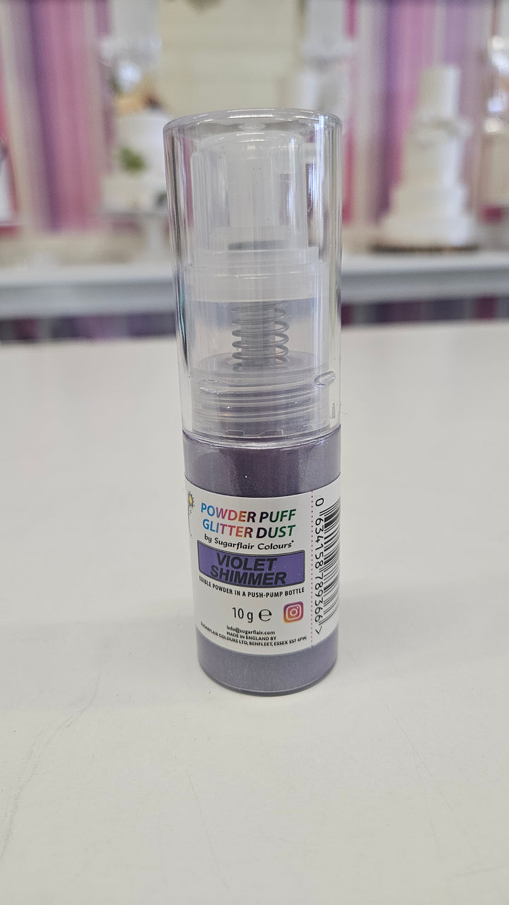 Sugarflair Colours - Powder Puff Glitter Dust