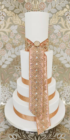 Wedding Cake Kit 'Indira Sunset' - (Includes the cake)