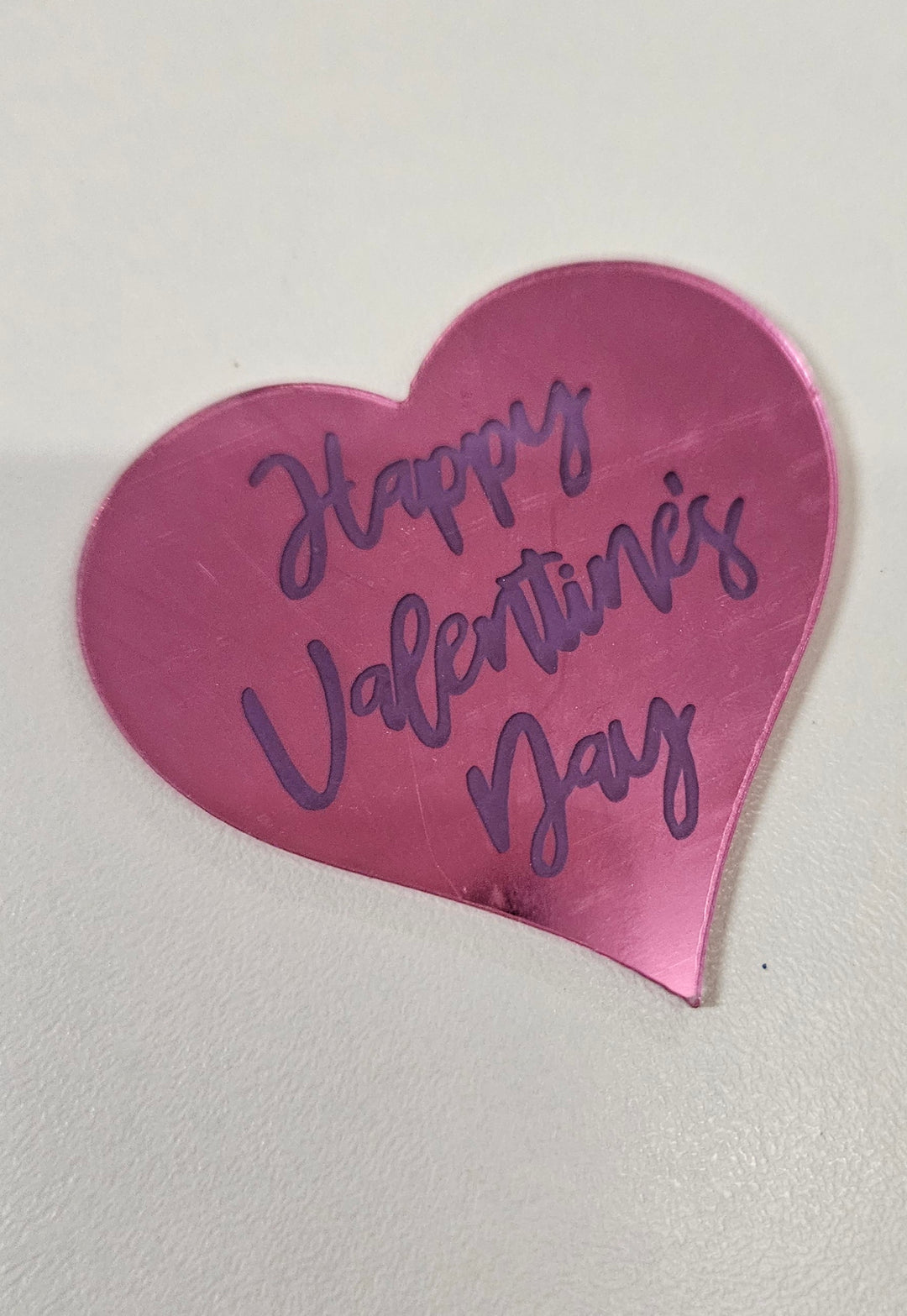 Acrylic Cake Topper 2"