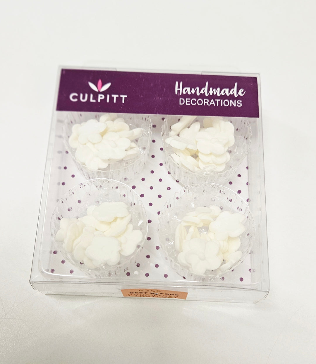 Edible Sugar blossom Cake Decorations