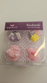 Pink Baby Pipings