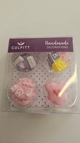 Pink Baby Pipings