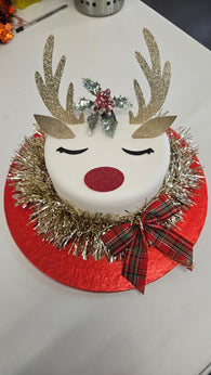 Reindeer Complete Cake Kit (Includes the cake)