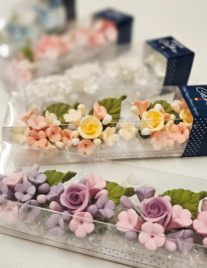House of Cake 4 Mini Sugar Flower Sprays