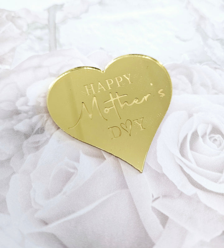 Acrylic Cake Topper 2"