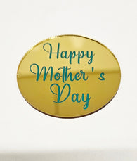 Mothers Day Acrylic Cupcake Topper