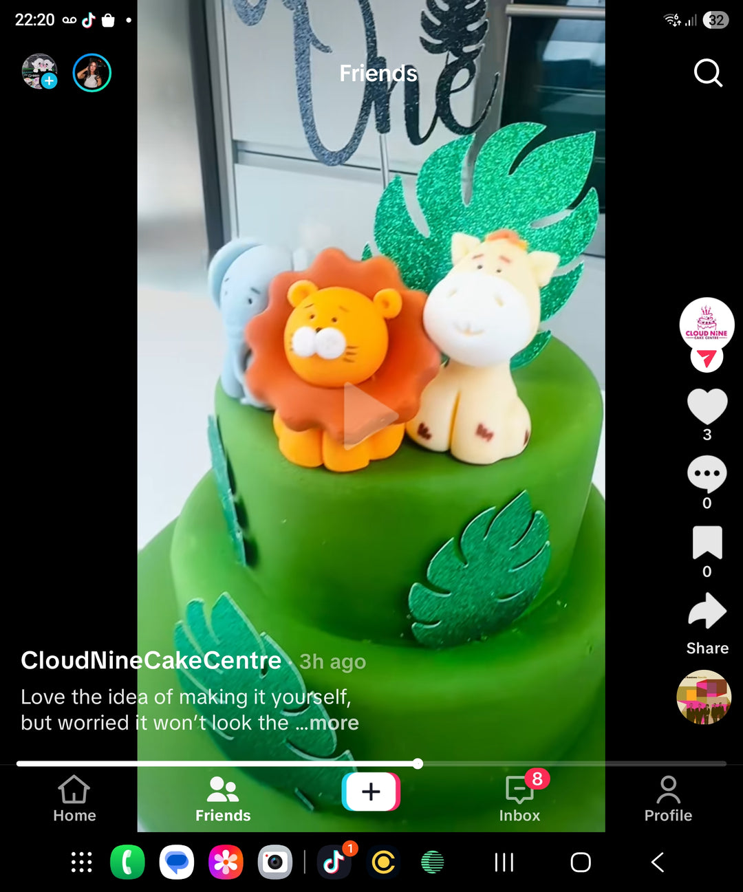 Jungle Cake Kit (Including the cakes)
