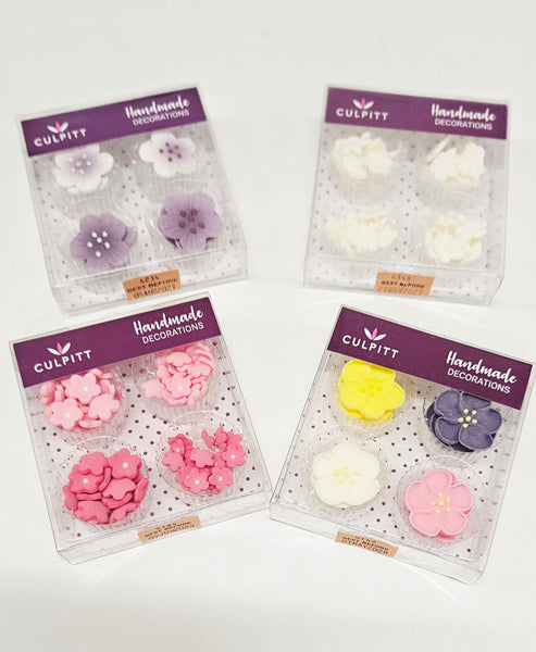 Edible Sugar blossom Cake Decorations