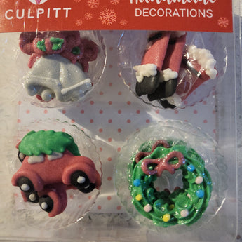 Christmas Pipings Cake Decorations BBD: May 2024