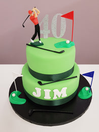 Golf Cake Kit - (including the cakes)
