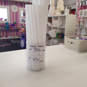 Easy cut dowels  12" ***OUT OF STOCK***