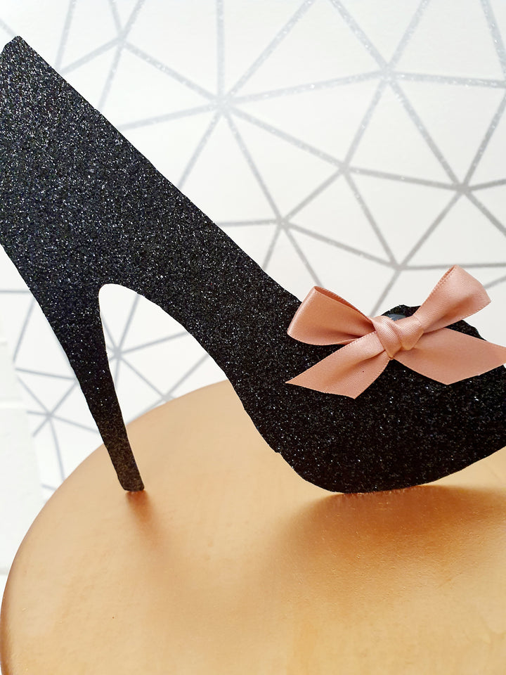 Glitter Shoe Cake Kit - (Includes the cake)
