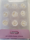 12 Sugar Roses 20mm - Culpitt