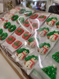 Christmas Pipings Cake Decorations