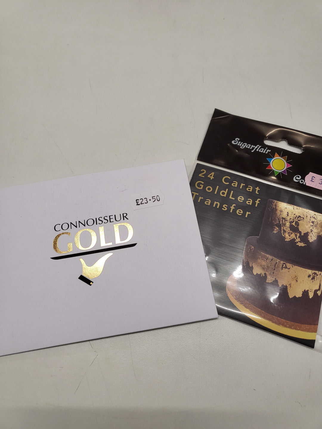Edible Gold / Silver Leaf Square 83mm x 83mm