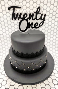 Leather & Lace Cake Kit (Including the cakes)