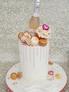 Bottle Drip Cake