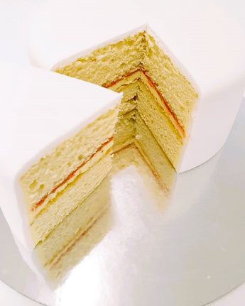 Plain Undecorated Iced VANILLA Sponge Cake Base - filled and covered with sugarpaste. PLEASE TELL US WHEN YOU NEED YOUR CAKE . **2 WEEKS NOTICE REQUIRED**