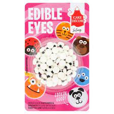 Cake Decor Edible Eyes 25g