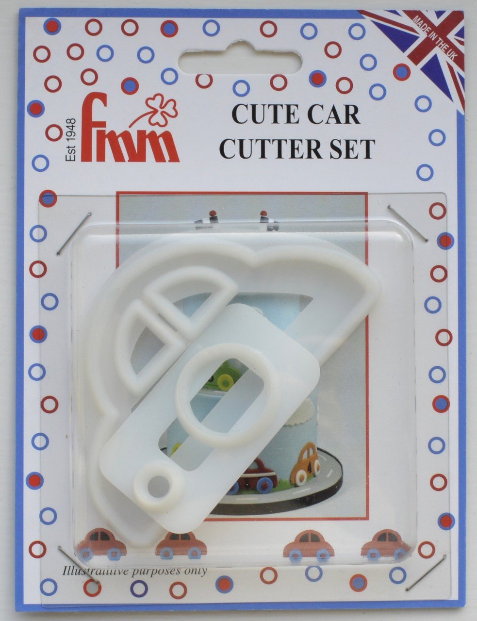 FMM Cute Car Cutter Set (OUT OF STOCK)