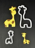 FMM Mummy & Baby Giraffe cutters set
